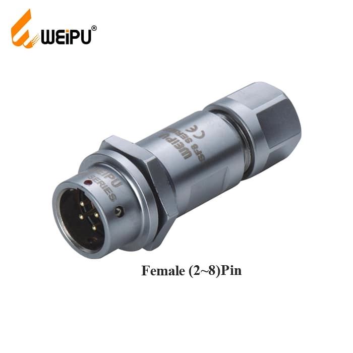 SF811B/P SF811B/S In-line cable connector IP67 1 - WEIPU