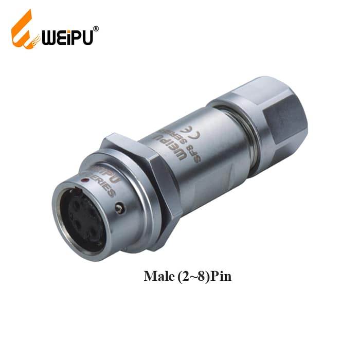 SF811B/P SF811B/S In-line cable connector IP67 2