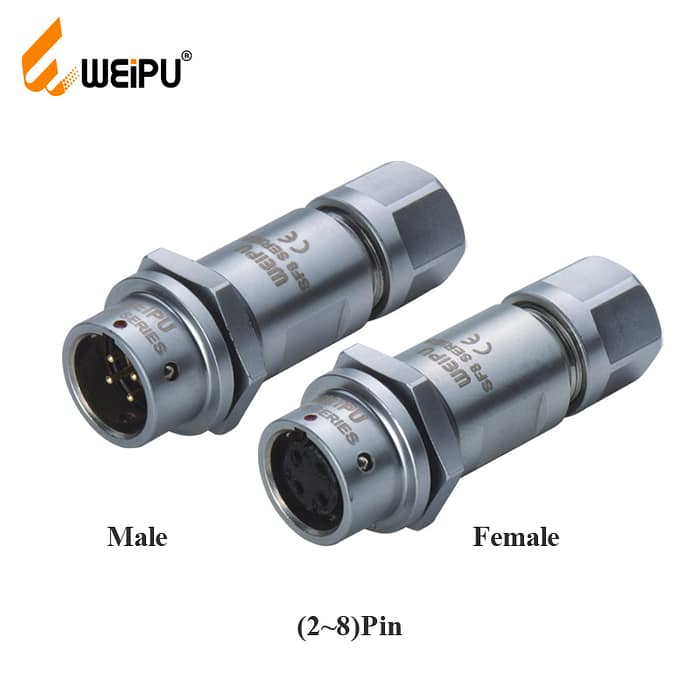SF811B/P SF811B/S In-line cable connector IP67 3