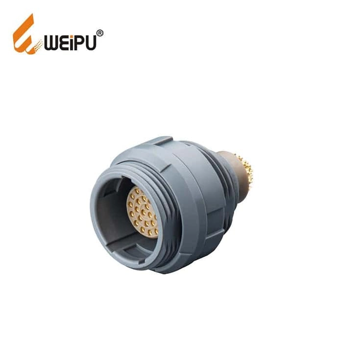 SKB.2P Fixed socket with two nuts, key(B) 1 - WEIPU