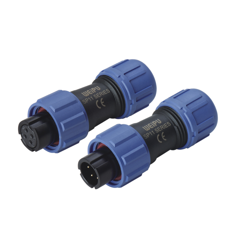 SP1110 male&female Plug - IP68 Waterproof Plastic Connector 02