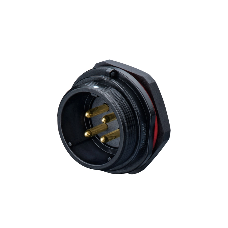 WEIPU SP2512 IP68 Waterproof Panel Mount Male Circular Connector - WEIPU