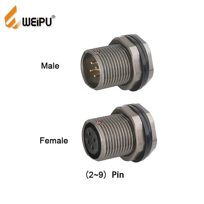 ST1213/P ST1213/S Front-nut mount IP67 3 - WEIPU