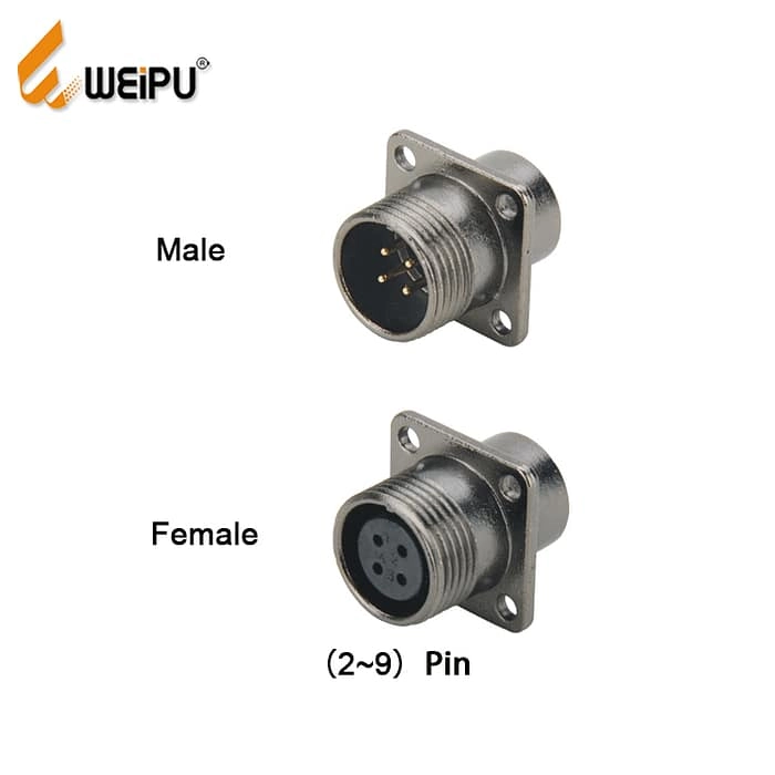 ST1214/P ST1214/S Front-nut mount IP67 3 - WEIPU
