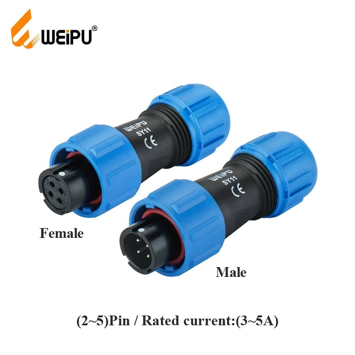 SY1110/P SY1110/S Cable connector IP67 2 - WEIPU SY1110/P SY1110/S Cable connector IP67 2 - WEIPU
