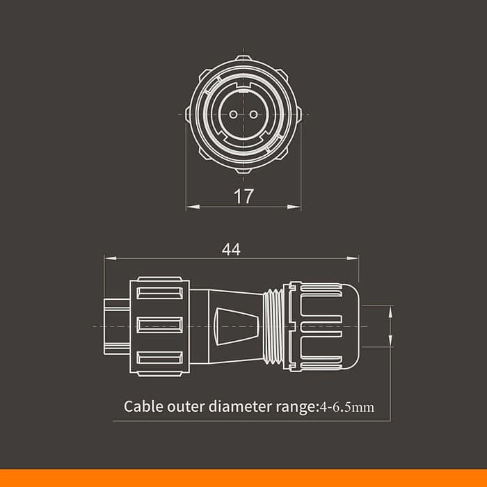 SY1110/P SY1110/S Cable connector IP67 3 - WEIPU SY1110/P SY1110/S Cable connector IP67 3 - WEIPU