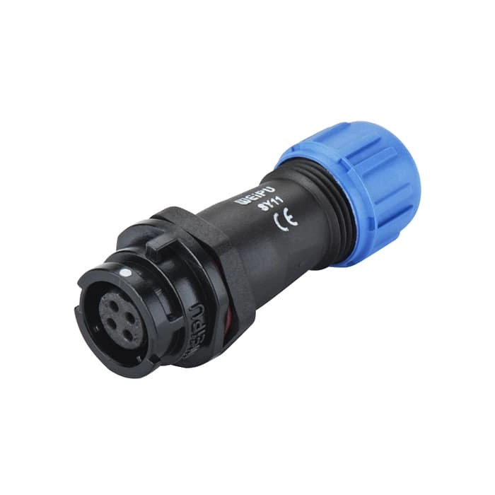 SY1111/P SY1111/S In-line cable connector IP67 2 - WEIPU