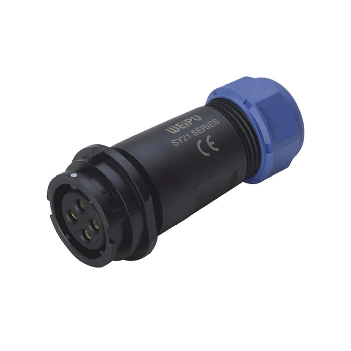 SY2111/P SY2111/S In-line cable connector IP67 3 - WEIPU