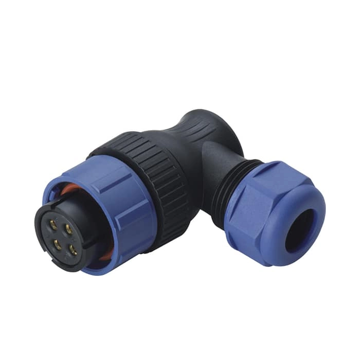 SY2116/P SY2116/S Angled cable connector IP67 3 - WEIPU