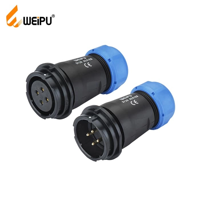 SY2911/P SY2911/S In-line cable connector IP67 1 - WEIPU