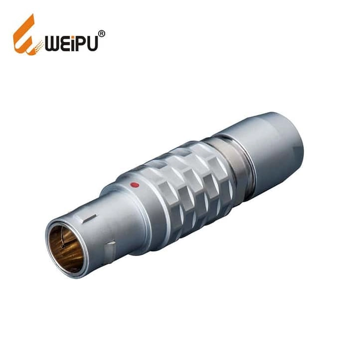 TGG.1B Straight plug, key(G), cable collet 1 - WEIPU