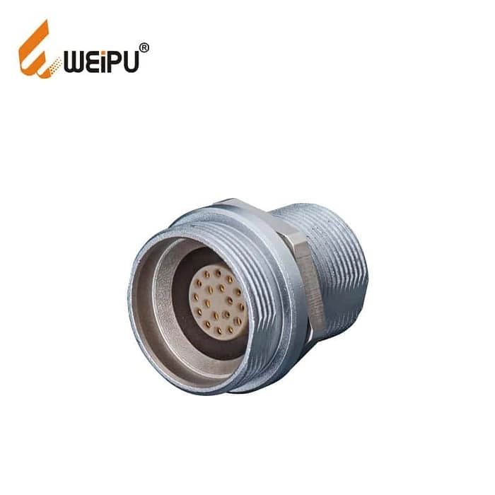 TVG.3W Straight plug, key(G), cable collet-2 1 - WEIPU