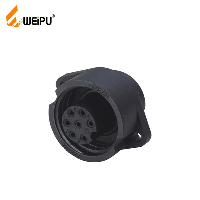 WA22k7Z1 6+PE female panel connector IP67 1 - WEIPU