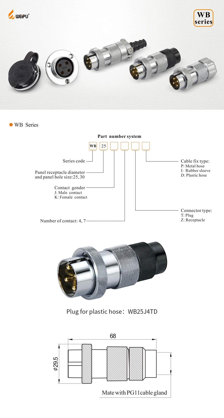 WB25J4TD [Product Features] - WEIPU