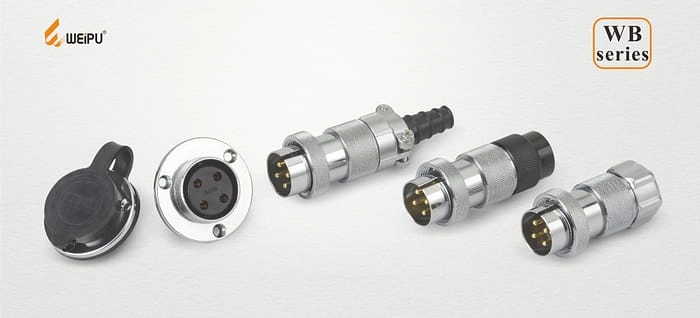 WB25J4TP Plug gor metal-hose 2 - WEIPU