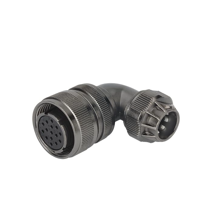 WD28-TU Cable connector with clamping-nut IP65 2 - WEIPU