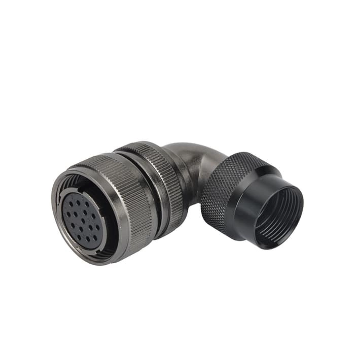 WD28-TW Cable connector with plastic hose IP65 2 - WEIPU