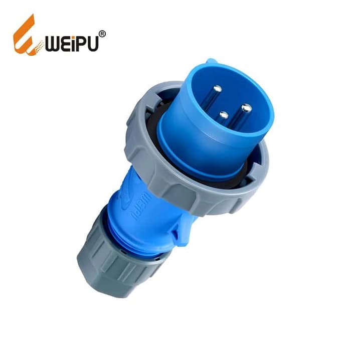 WEIPU 16A 3 Pin Industrial Socket TYPR171-IP67 1 - WEIPU