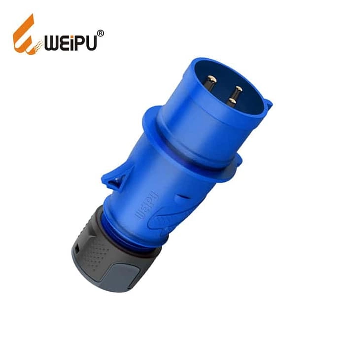 WEIPU 16A 3Pin Industrial Plug Socket TYPR231-c IP44 1 - WEIPU WEIPU 16A 3Pin Industrial Plug Socket TYPR231-c IP44 1 - WEIPU
