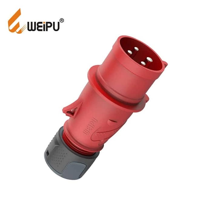 WEIPU 16A 4Pin Industrial Plug Socket TYP233-c IP44 1 - WEIPU