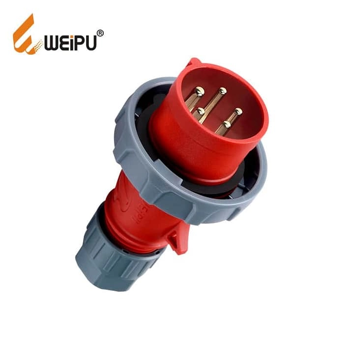 WEIPU 16A 5Pin Industrial Plug Socket TYPR175-IP67 1 - WEIPU