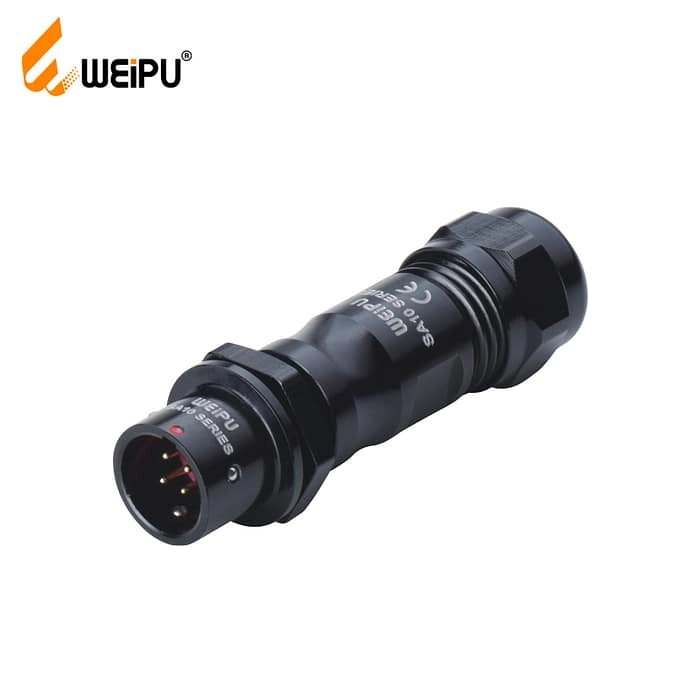 WEIPU SA1011P/S In-line Cable Connector 1 - WEIPU