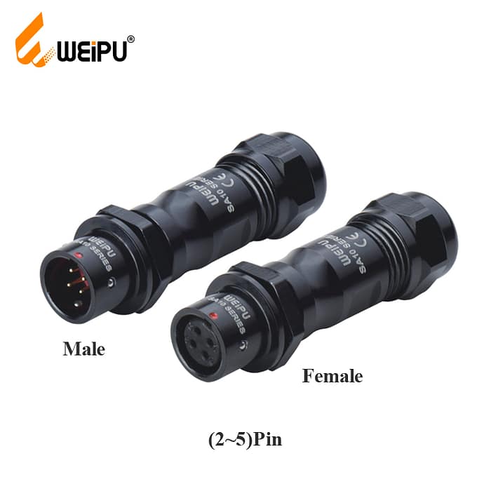 WEIPU SA1011P/S In-line Cable Connector 3