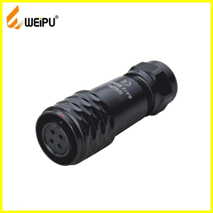 WEIPU SA1210P/S In-line Cable Connector 2 - WEIPU