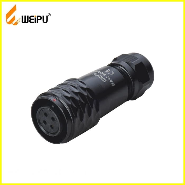 WEIPU SA1210P/S In-line Cable Connector 2 - WEIPU