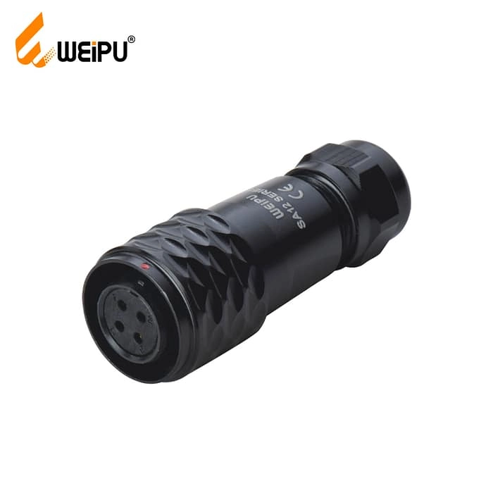 WEIPU SA1210P/S In-line Cable Connector 2 - WEIPU