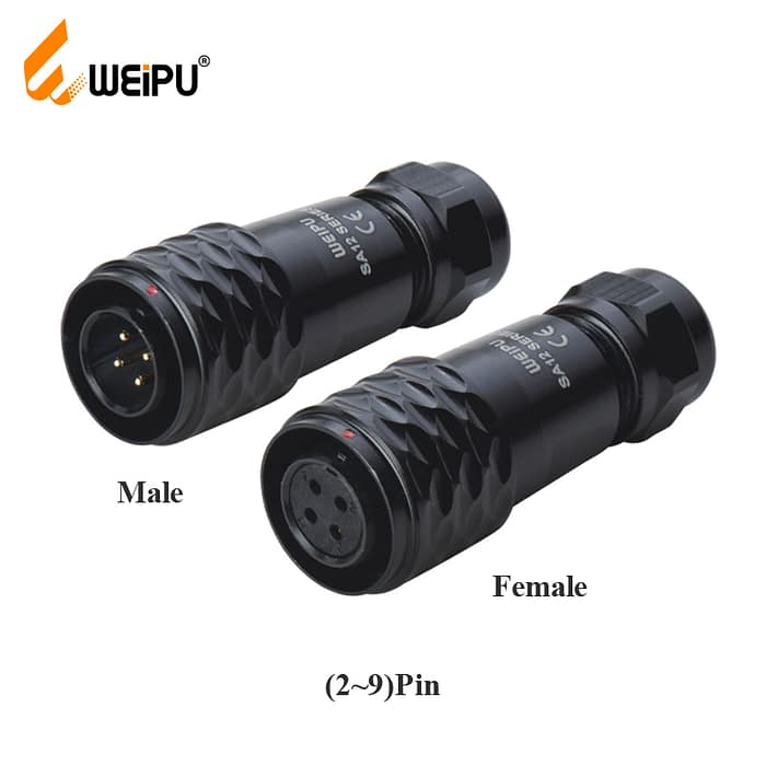 WEIPU SA1210P/S In-line Cable Connector 3