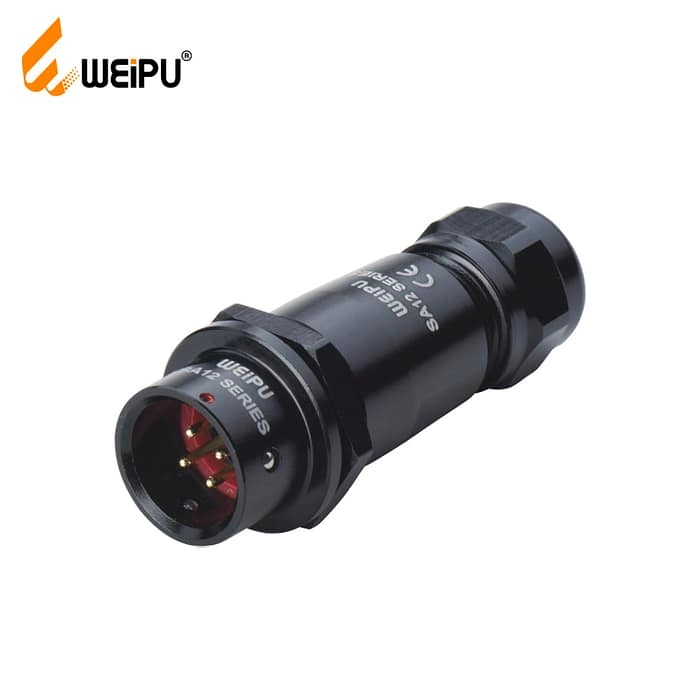 WEIPU SA1211P/S In-line cable connector IP67 1 - WEIPU