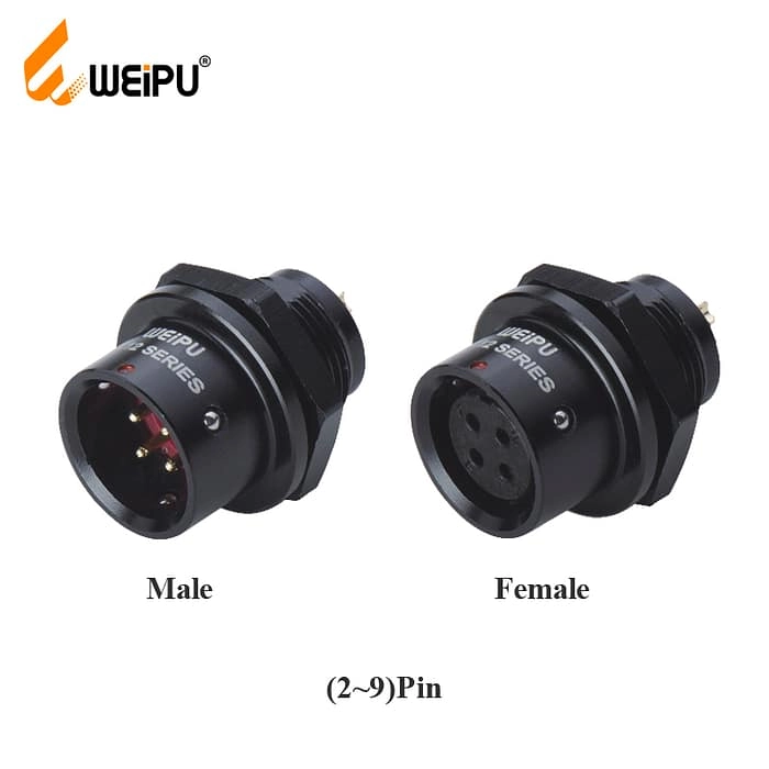 WEIPU SA1212P/S Industrial Electrical Connector IP67 3 - WEIPU