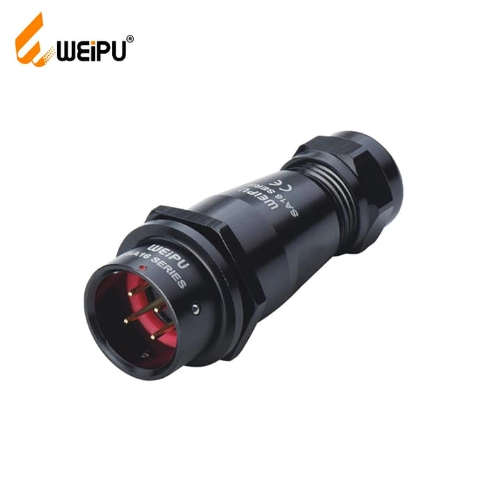 WEIPU SA1611P/S In-line cable connector IP67 1 - WEIPU