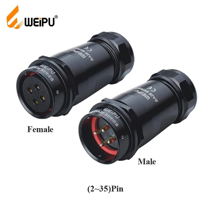 WEIPU SA2811P/S Male and Female Electrical Connector 3 - WEIPU WEIPU SA2811P/S Male and Female Electrical Connector 3 - WEIPU