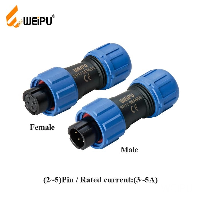 WEIPU SP1110P/S Cable Connector IP68 2 - WEIPU