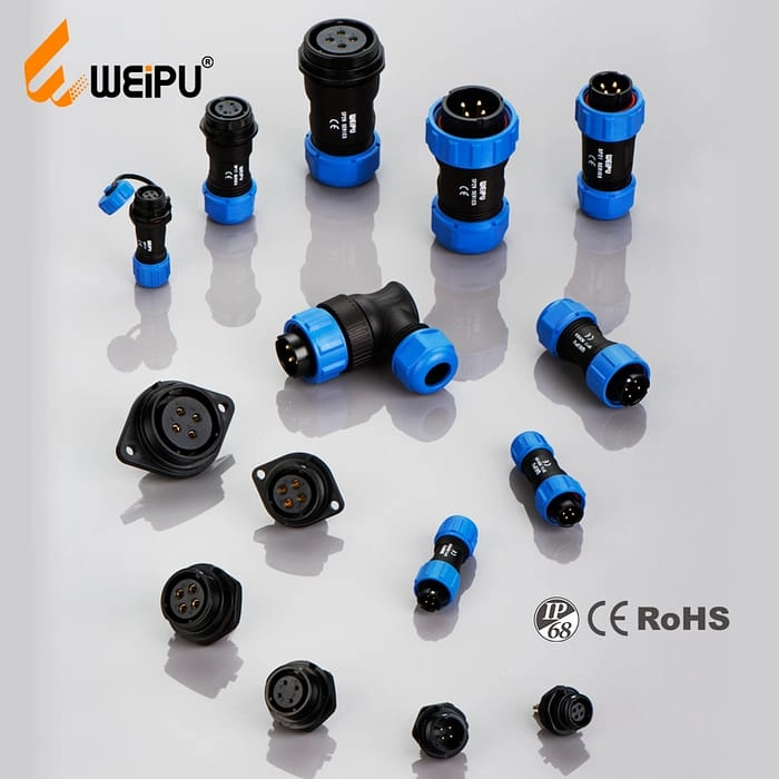WEIPU SP1110P/S Cable Connector IP68 4 - WEIPU