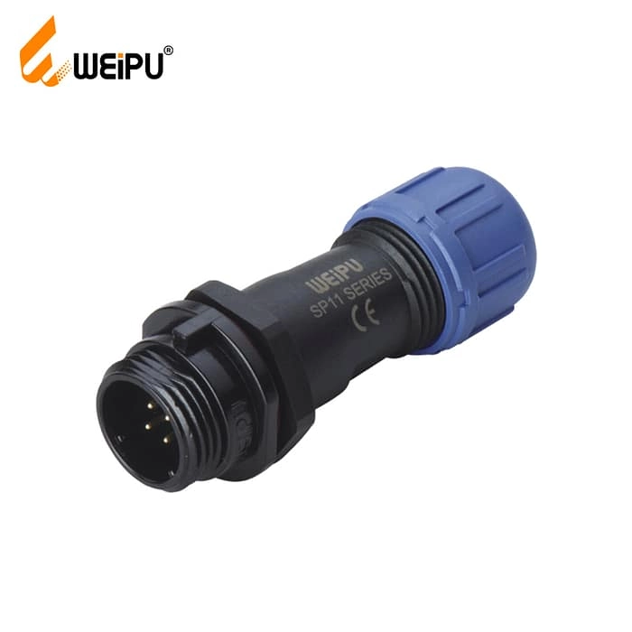 WEIPU SP1111P/S In-line Cable Connector IP68 1 - WEIPU