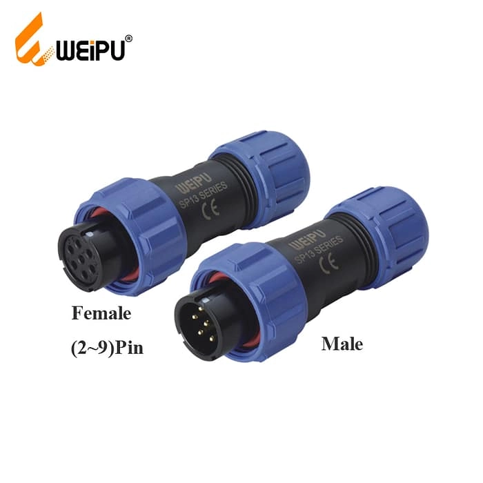 WEIPU SP1310P/S Cable connector IP68 3 - WEIPU