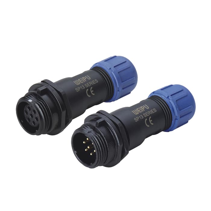 WEIPU SP1311P/S Waterproof Cable Connector IP68 3
