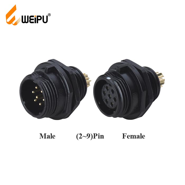 WEIPU SP1312P/S IP68 Waterproof Connector 3