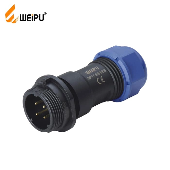 WEIPU SP1711P/S In-line cable connector IP68 1 - WEIPU