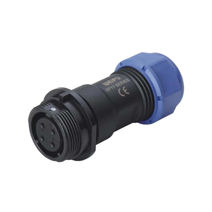 WEIPU SP1711P/S In-line cable connector IP68 2 - WEIPU