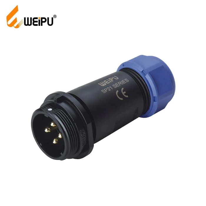 WEIPU SP2111P/S In-line Cable Connector IP68 1 - WEIPU
