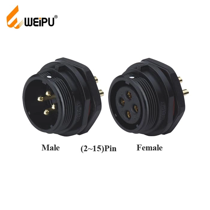 WEIPU SP2112P/S IP68 Cable Connector 3 - WEIPU