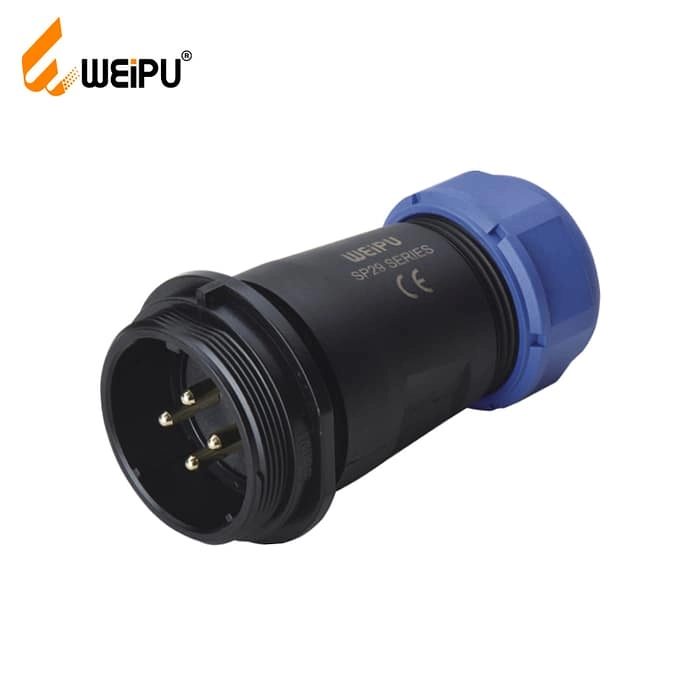 WEIPU SP2911P/S In-line cable connector IP68 1 - WEIPU