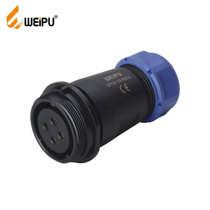 WEIPU SP2911P/S In-line cable connector IP68 2 - WEIPU