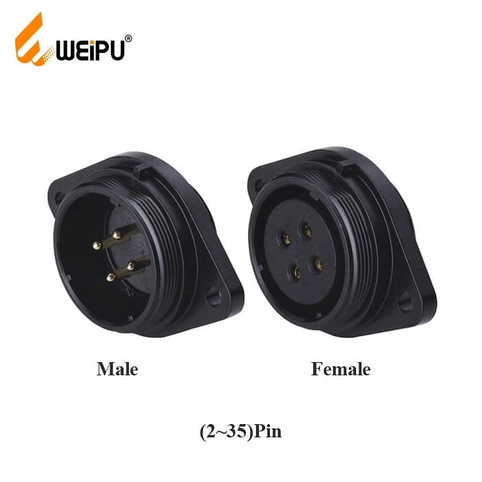WEIPU SP2913P/S IP68 Cable Connector 3 - WEIPU