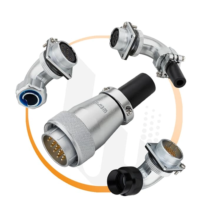 WEIPU WS-TQ Series Circular Connector Plug 4 - WEIPU WEIPU WS-TQ Series Circular Connector Plug 4 - WEIPU