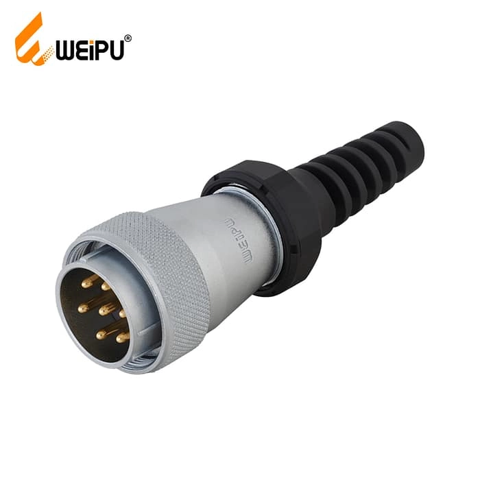 WF-TX Plug with strain relief 1 - WEIPU